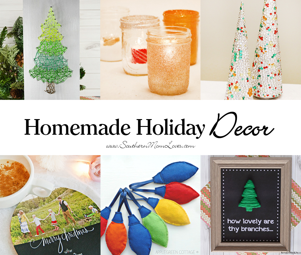 Southern Mom Loves Homemade Holiday Decor Make Your Home Merry & Bright!