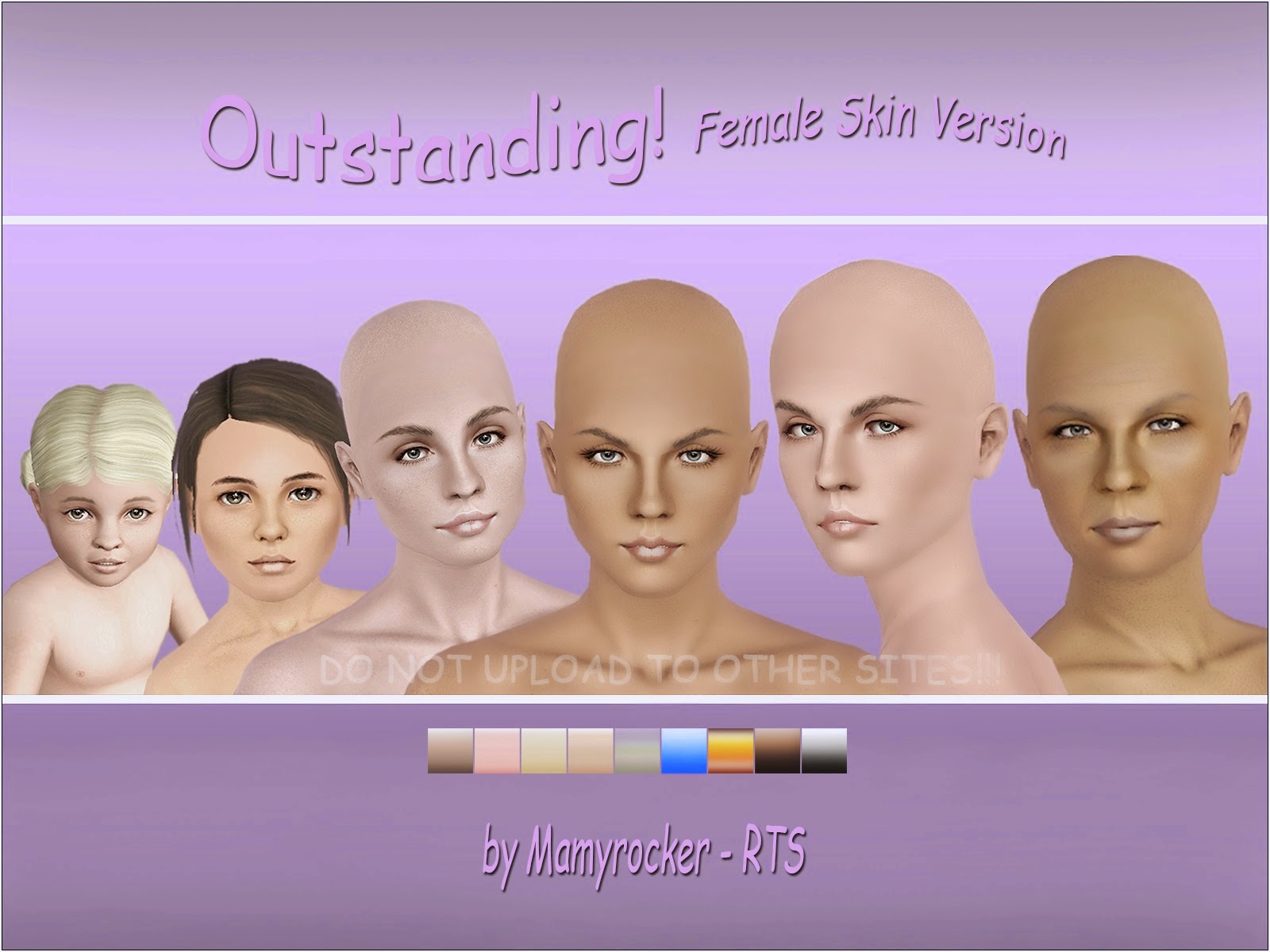 Sims 3 Female Default Skin