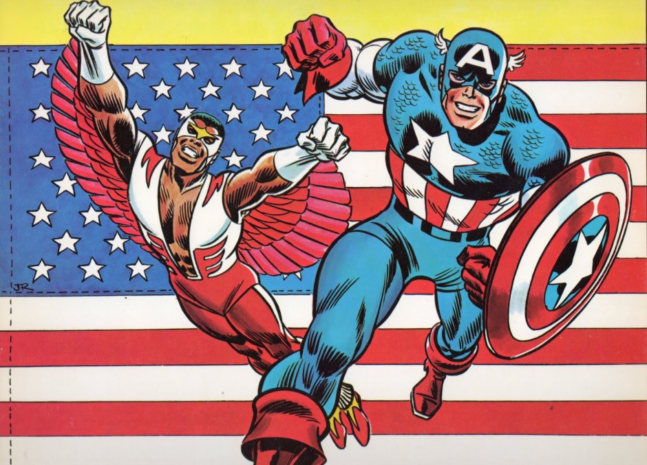 comic book falcon captain america comic book falcon captain america