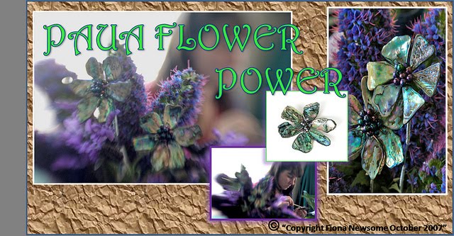 Paua Flower Power