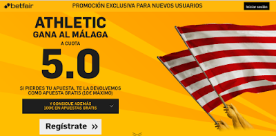 betfair Athletic gana Malaga super cuota 5 Liga 6 diciembre betfair Athletic gana Malaga super cuota 5 Liga 6 diciembre
