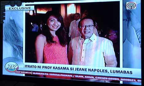 Aquino&#039;s photo with Janet Napoles&#039; daughter Jeane surfaces