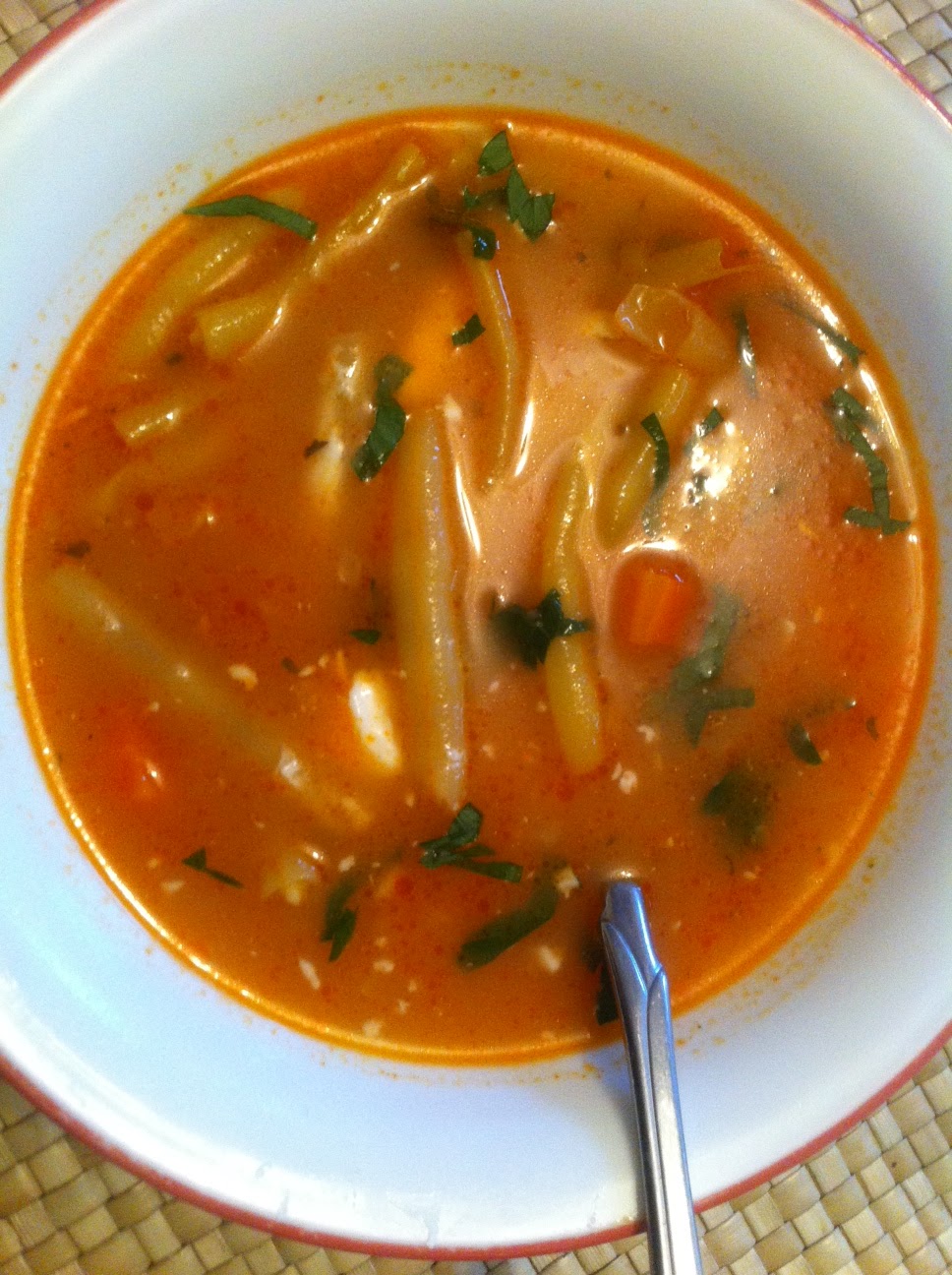 Geta's blog Yellow Wax Bean Soup ( Zoldbableves)