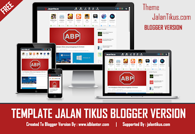 Template Jalan Tikus Blogger Version