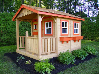 wood playhouse kit