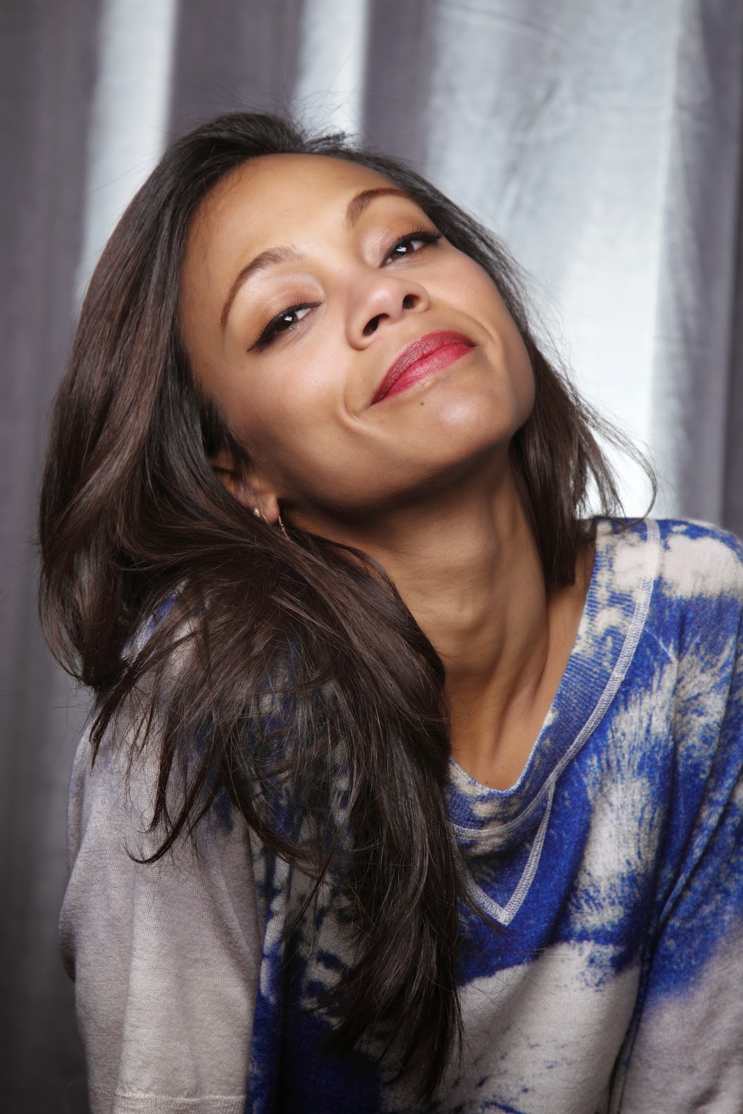 Zoe Saldana welcomes t... Zoe Saldana