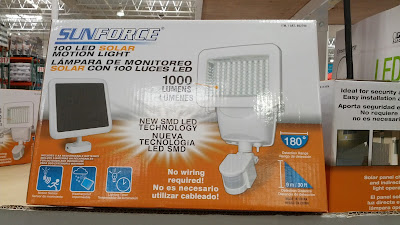 Sunforce 100 LED Solar Motion Security Light for the outside