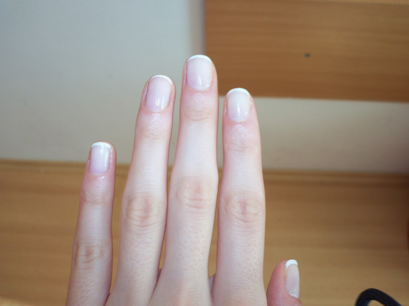 Pomaranczowomi French Manicure