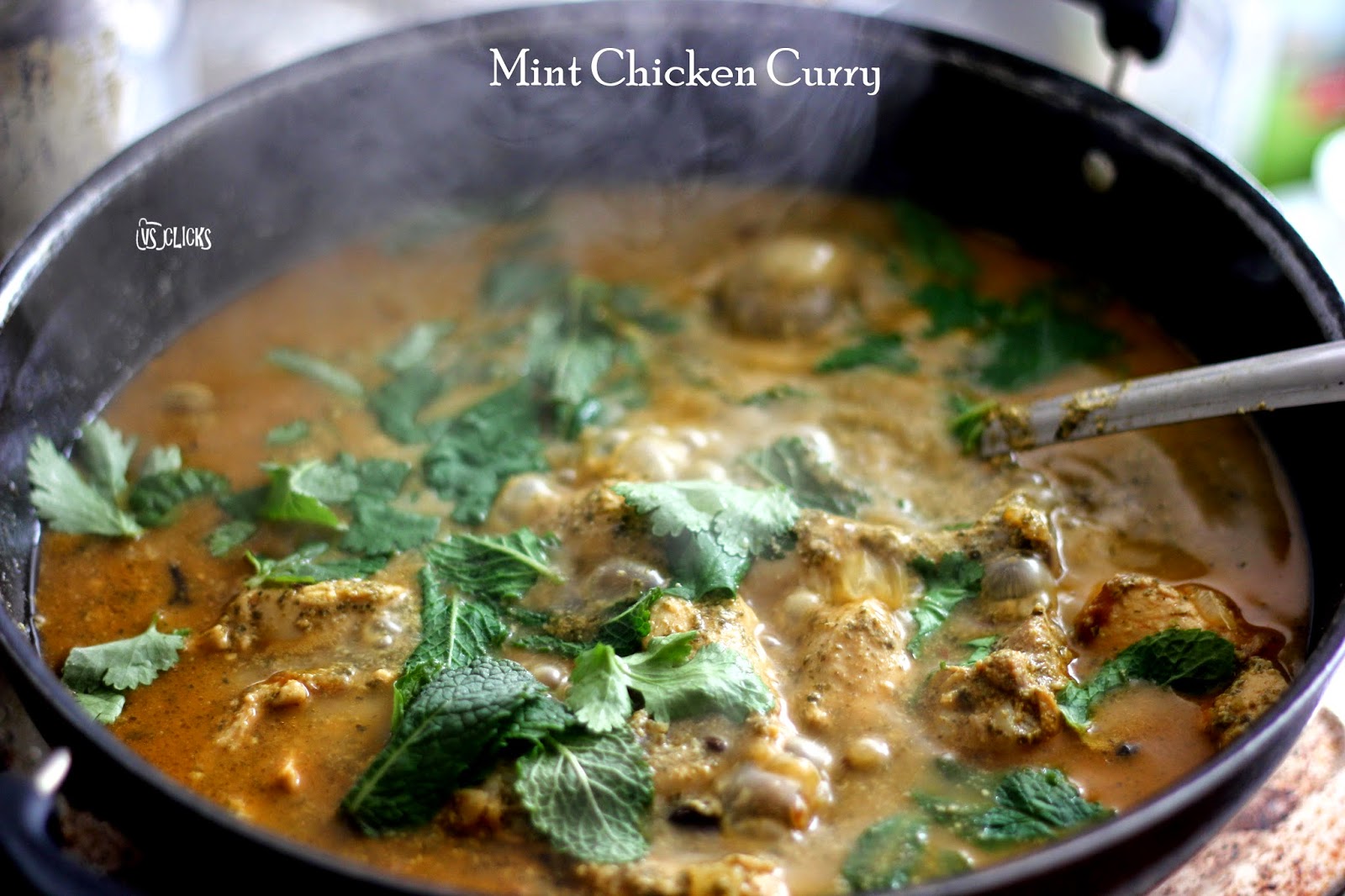 Vinayaka's Kitchen Mint Chicken Curry Howto?