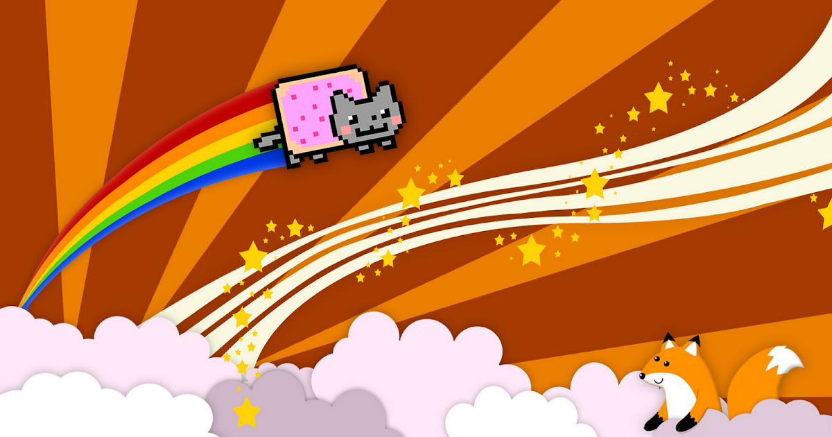 nyan cat zoom background video nyan cat zoom background video