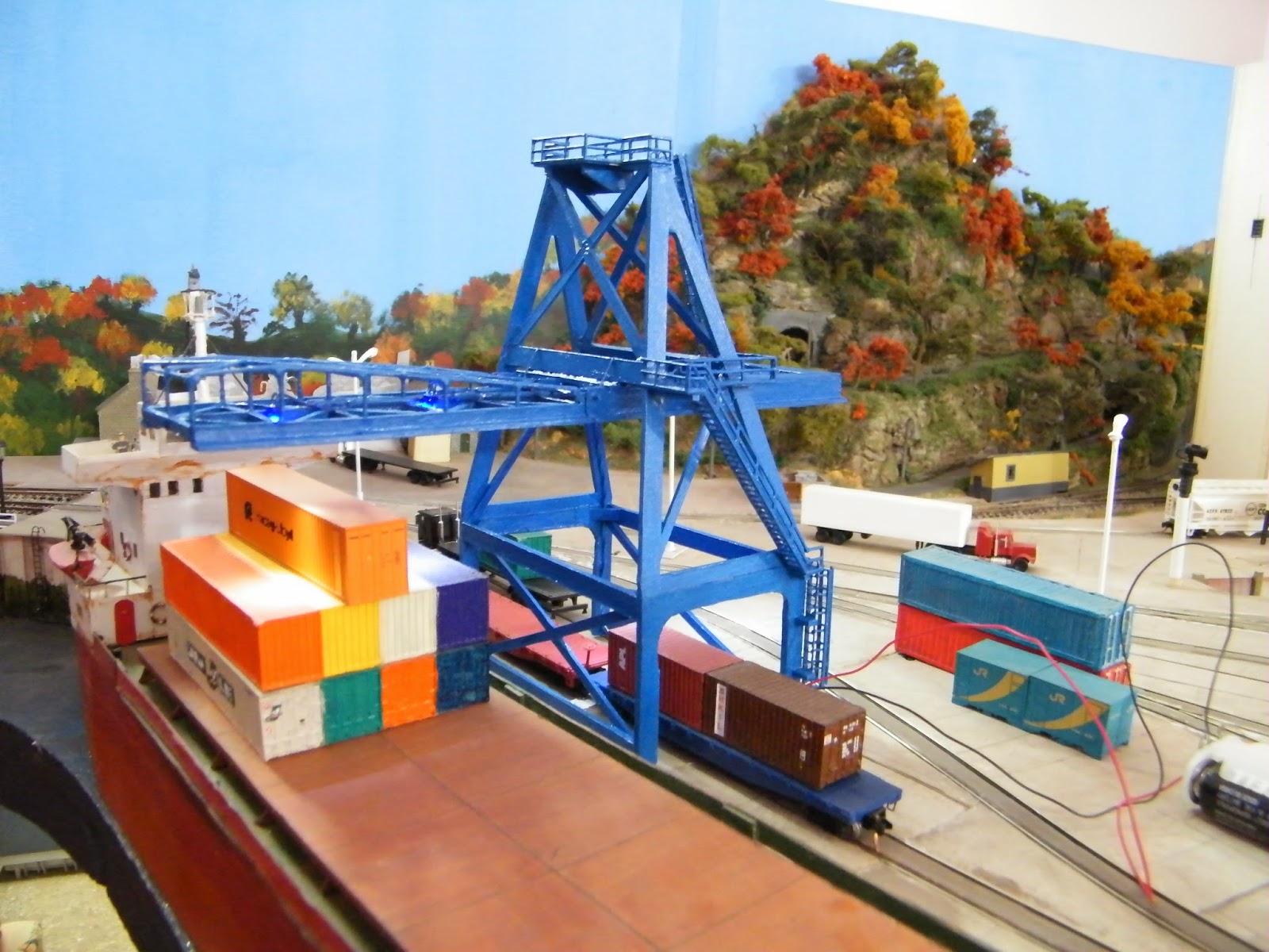 Wrightsville Port NScale Waterfront Layout Container Crane Building