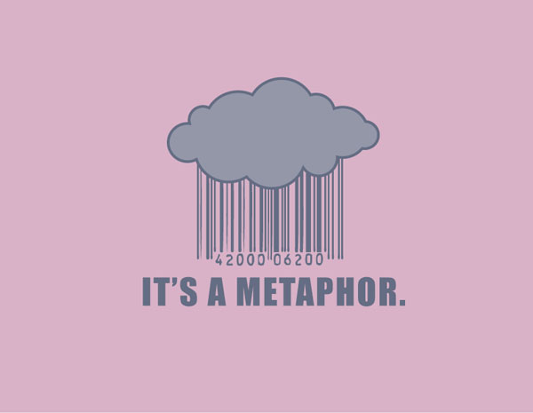 Thisness of a that: It’s raining metaphors