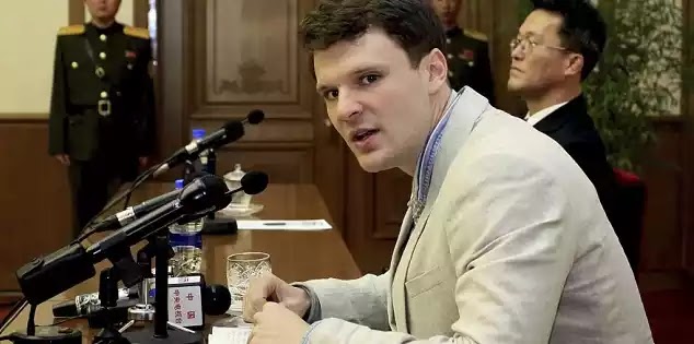 Β. Κορέα: «Ο Μπ. Ομπάμα δεν ζήτησε ποτέ την απελευθέρωση του φοιτητή» Β. Κορέα: «Ο Μπ. Ομπάμα δεν ζήτησε ποτέ την απελευθέρωση του φοιτητή»