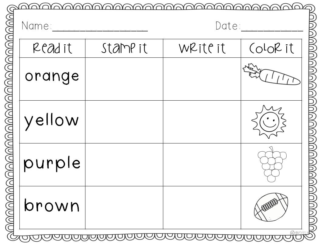 The color of my words vocabulary image