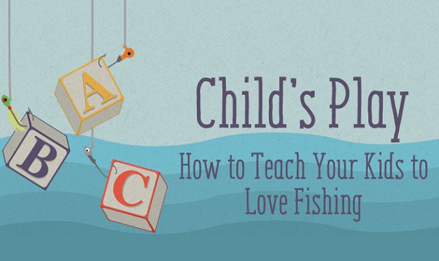 How To Teach Your Kids to Love Fishing #infographic - Visualistan