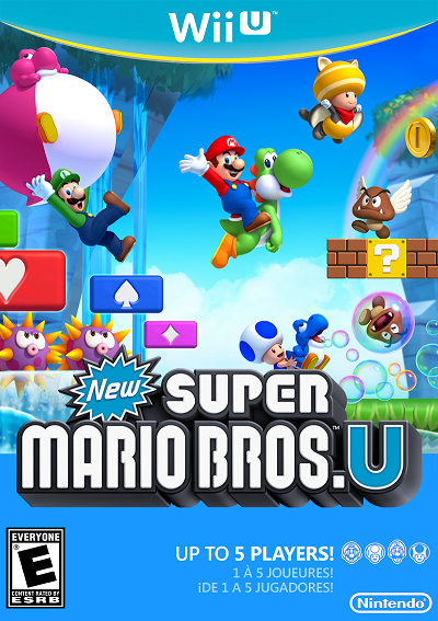 (Possível)Capa de New Super Mario Bros. U Mario+box+art