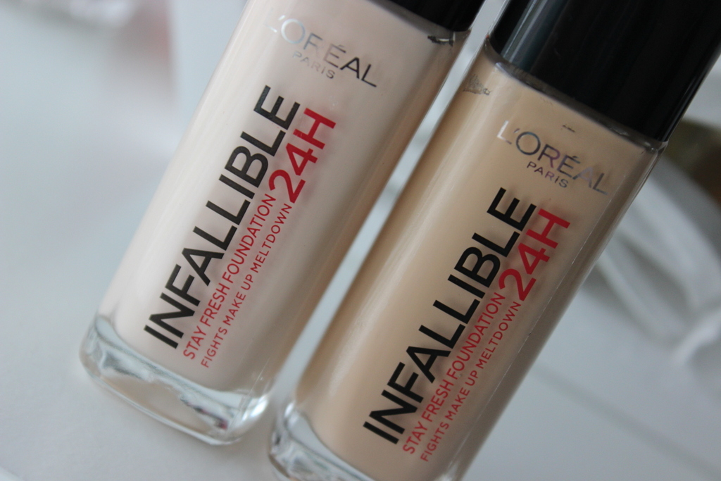 L'Oreal Infallible 24H foundation review, before & after photos