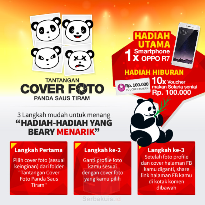 Kontes Cover Foto Panda Saus Tiram Berhadiah OPPO R7 Kontes Cover Foto Panda Saus Tiram Berhadiah OPPO R7
