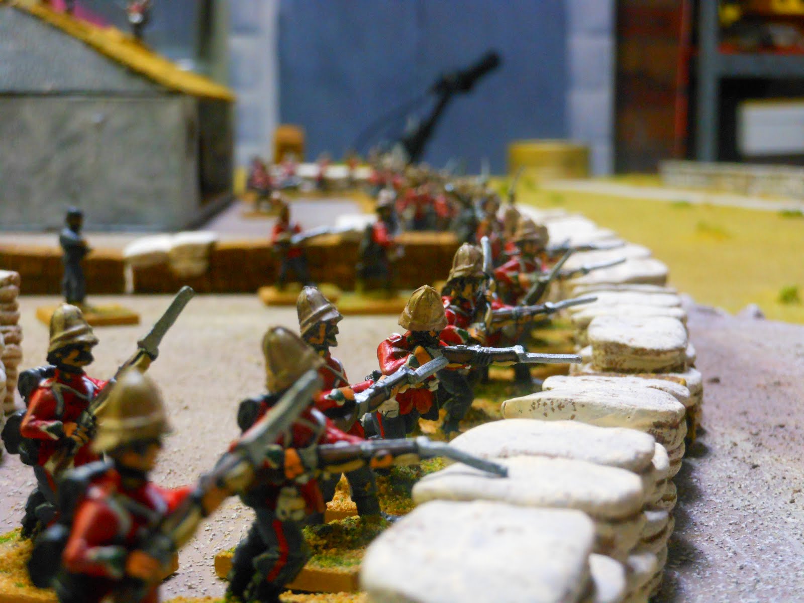Band of Wargame Brothers Battle of Rorke's Drift in 28mm!