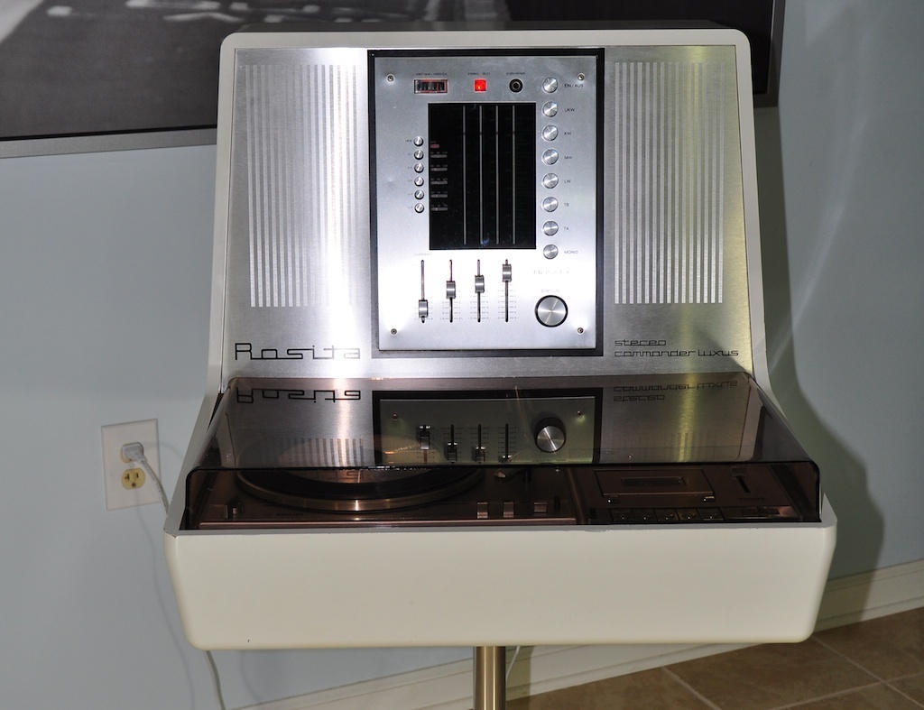 retro vintage modern hifi 1975 Rosita Stereo Commander Luxus N2506