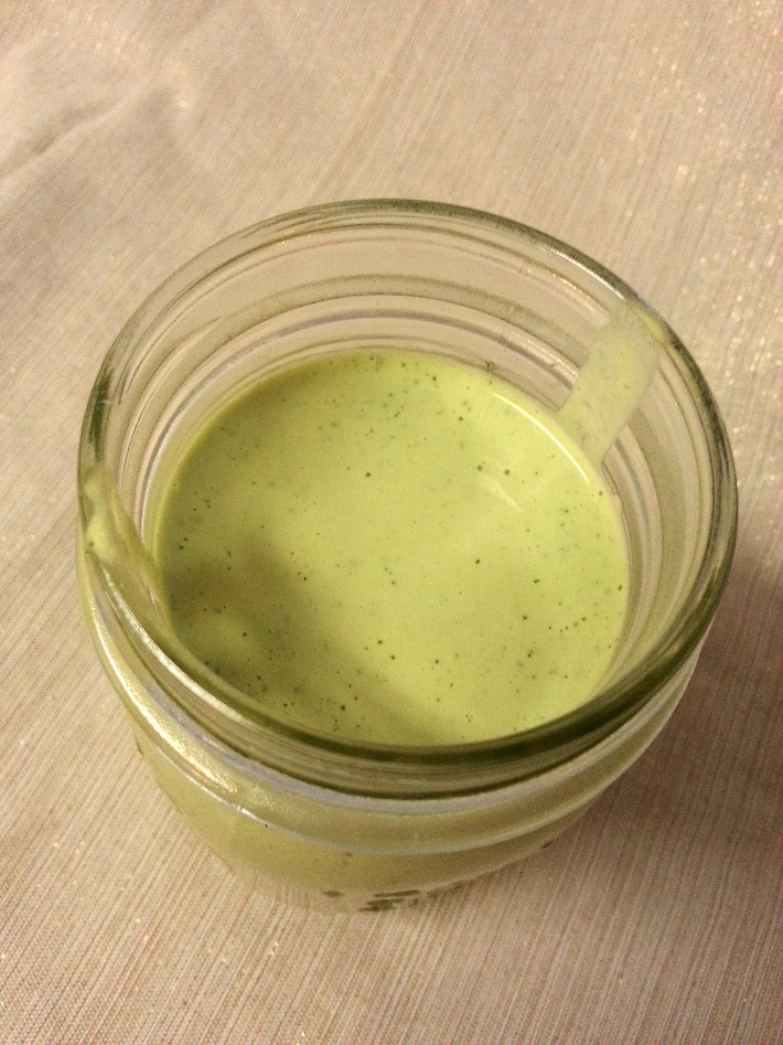 Eat the Rainbow Creamy Almond "Ranch" Dressing