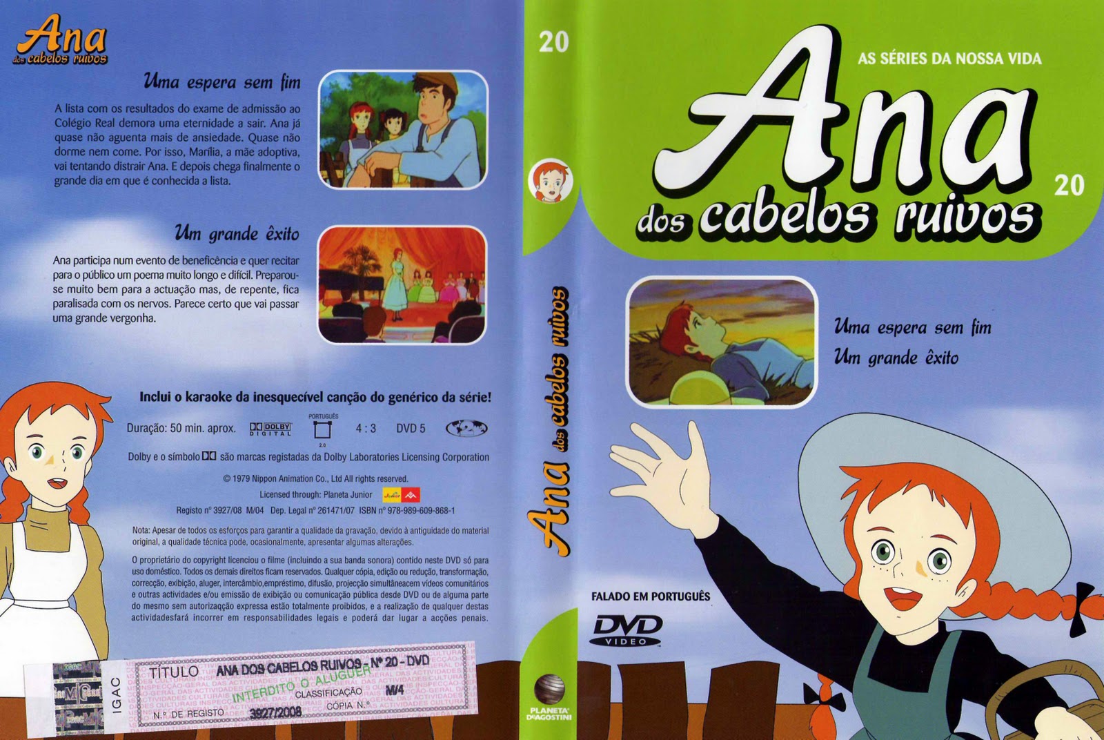 Ana dos Cabelos Ruivos Vol.1 A 25  PT-PT Ana+dos+Cabelos+Ruivos+-+Vol.20-capa