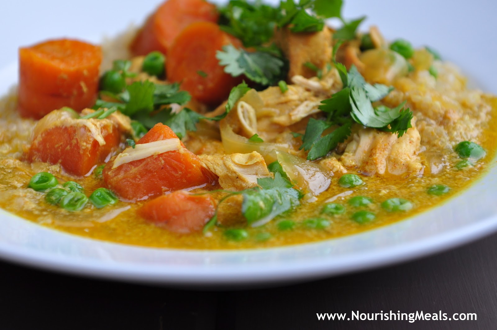 Nourishing Meals® Simple SlowCooked Chicken Curry