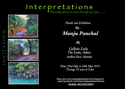 Fourth solo art exhibition by Manju Panchal at Gallerie Leela, Mumbai