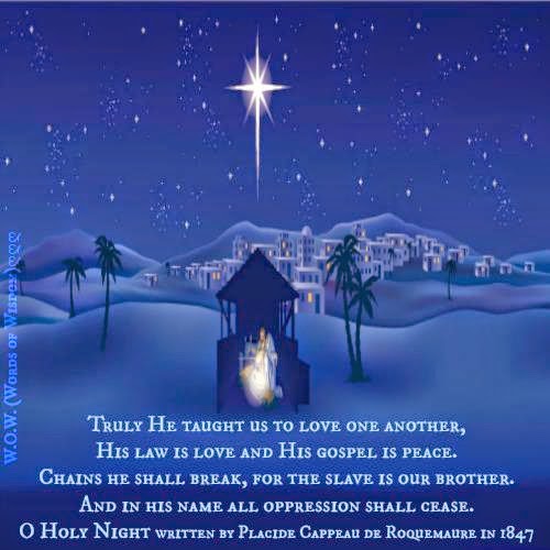 Truly He taught us to love one another, His law is love and His Gospel