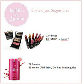 3ºSorteio - 500 Seguidores - NYX e BB Cream