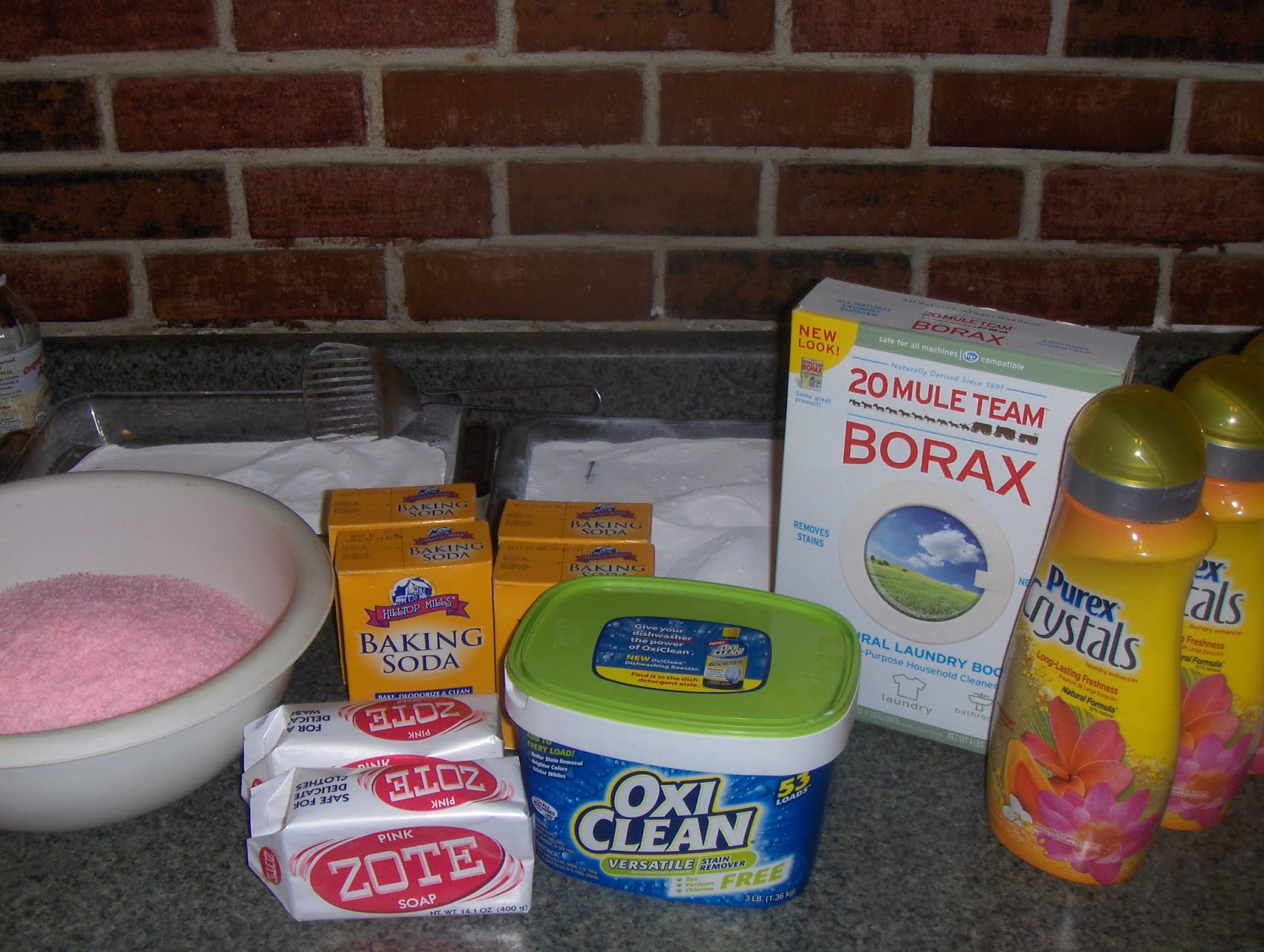 Consistently Sporadic! My Mix Laundry Soap