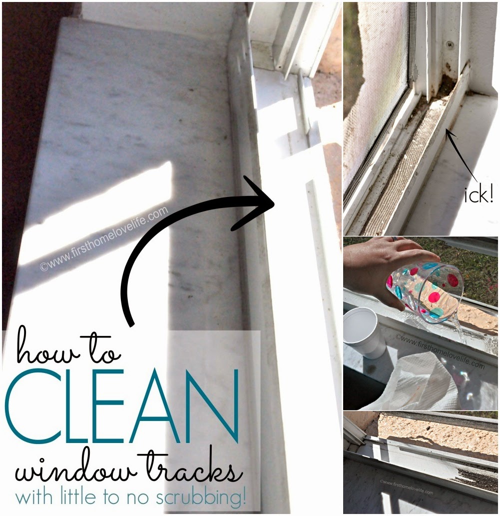 How to Clean Window Tracks DIY Craft Projects
