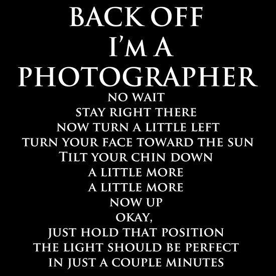 As A PHOTOGRAPHER