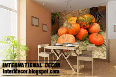 Modern Wallpaper Murals Natural Mural Models Modern Wallpaper Mural For Dining Room Contemporary Kitchen