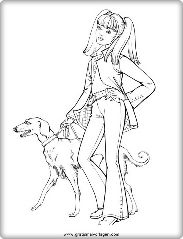 Ausmalbilder zum Ausdrucken Topmodel Ausmalbilder
