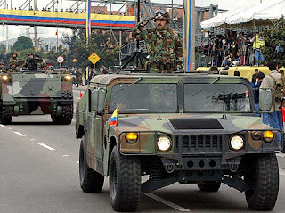 Fuerzas Armadas de Colombia Hummer+colombiano