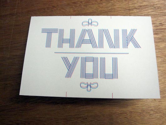 Thank You Card