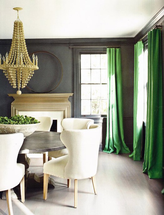 Decoración de Salas de color Verde | Cómo arreglar los Muebles en una