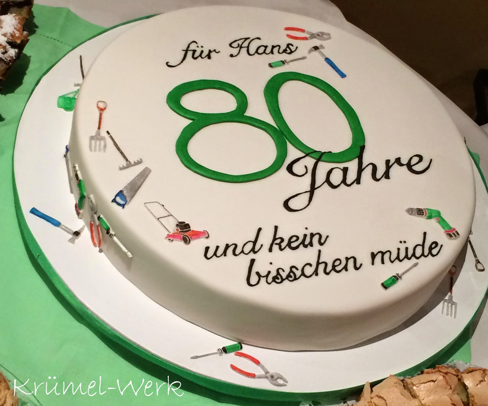 Zum 80 Geburtstag Motivtorten Fotos Forum Chefkoch De