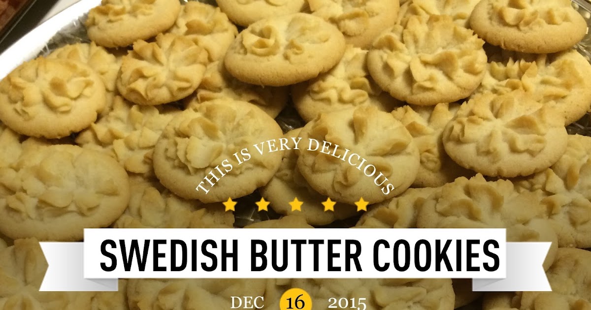 The Kitchen Heaven Swedish Butter Cookies