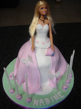 Barbie Tea Party Cake
