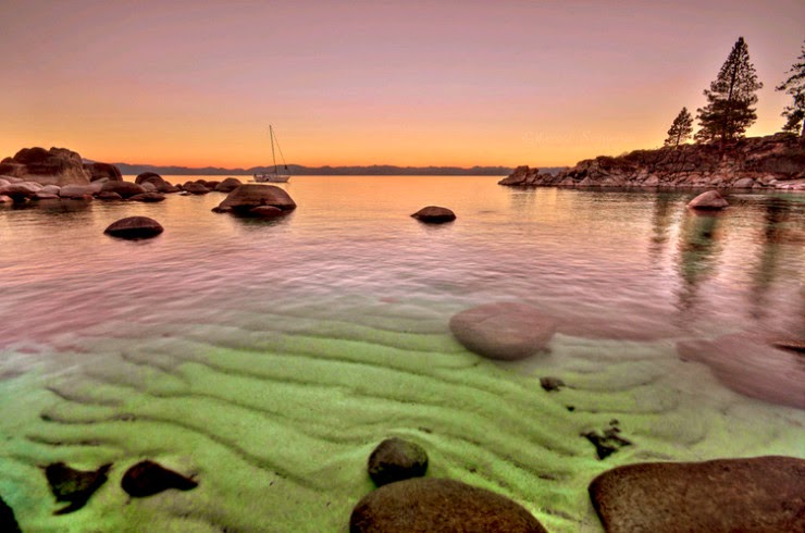 Tahoe – Two Million Years Old Clear Alpine Lake in USA Tahoe – Two Million Years Old Clear Alpine Lake in USA