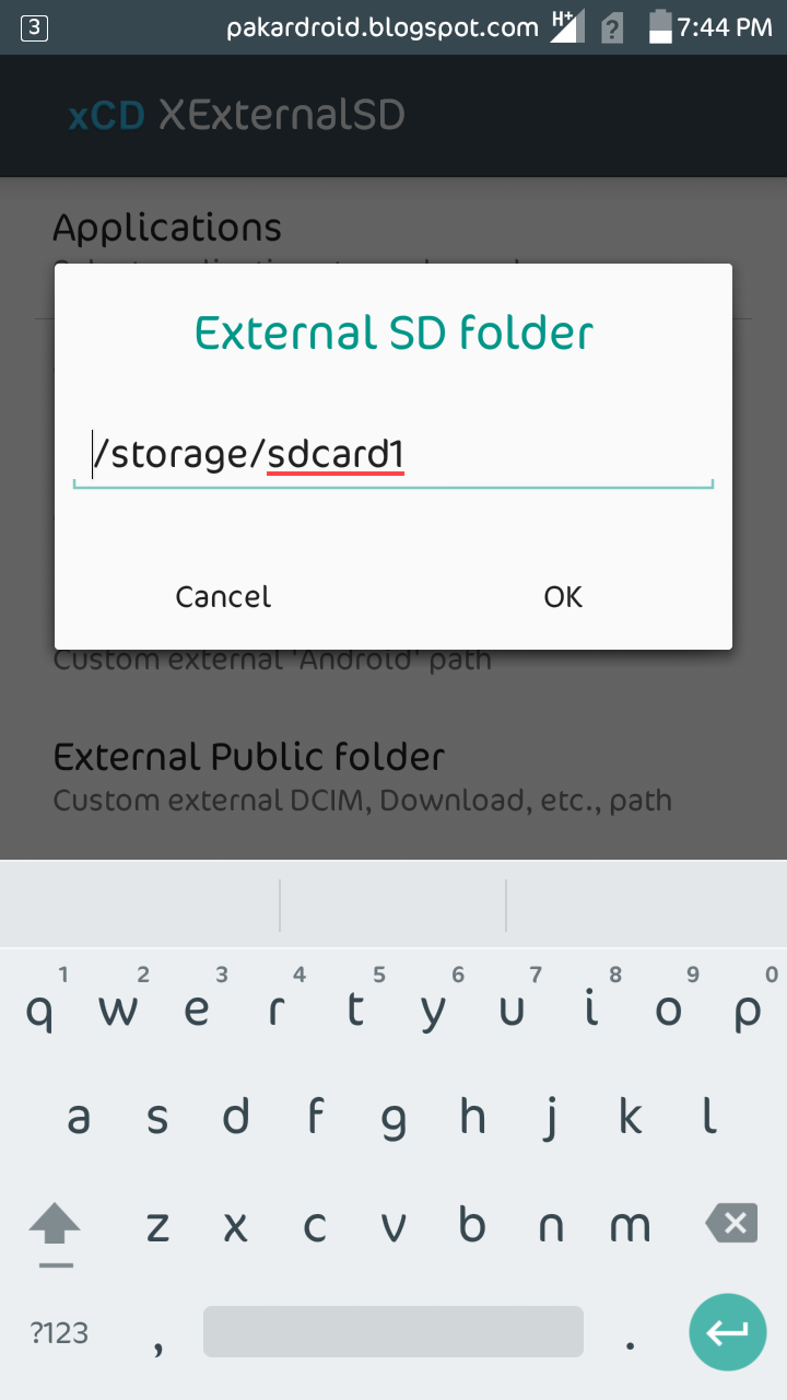 Cara Menjadikan SD Card Sebagai Memori System (2)