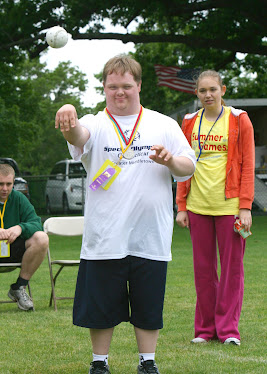 GMSO ATHLETE IN THE SOFTBALL THROW