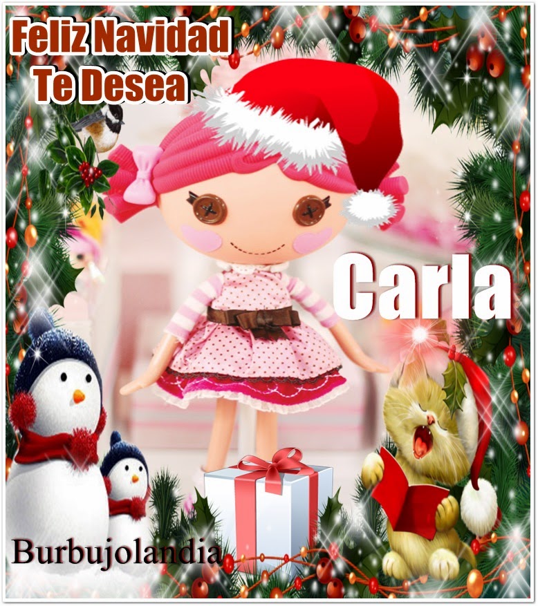 muñecas con nombres de navidad