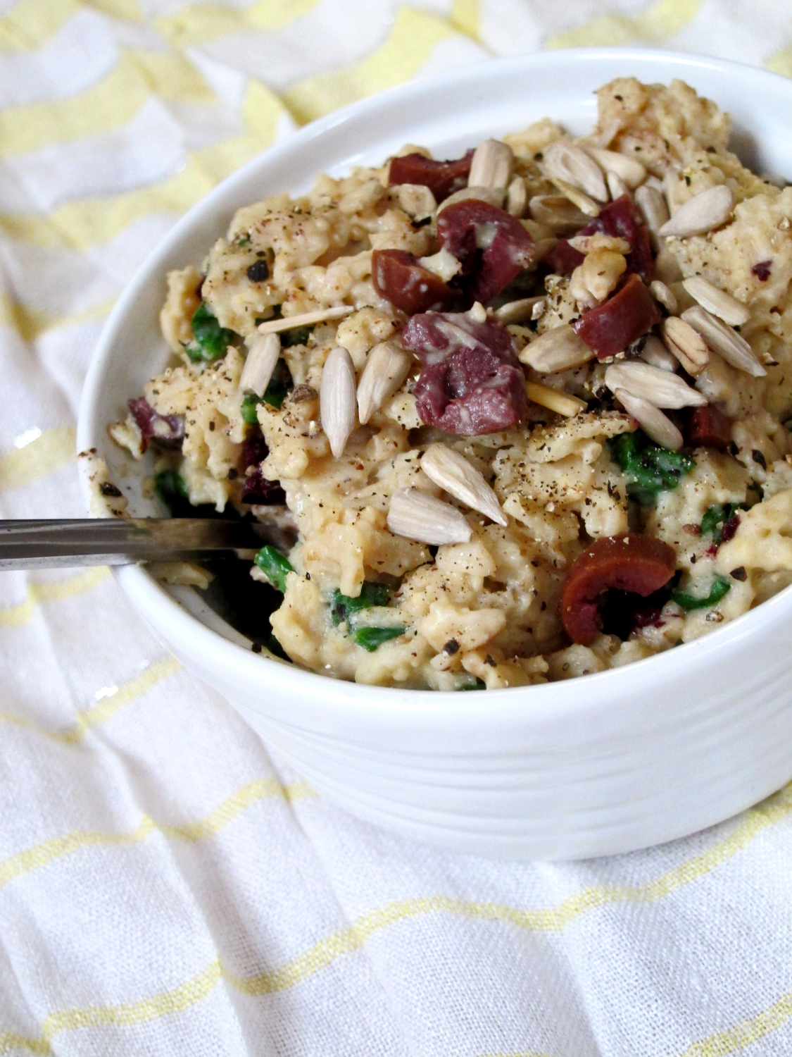 The Oatmeal Artist Savory Greek Oatmeal