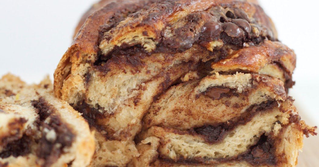 SHORTBREAD Dairy Free Chocolate & Halvah Babka (Breaded Twist)