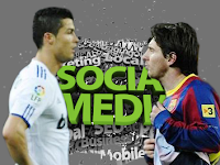 Ronaldo Kalahkan Messi 2-1 di Media Sosial Ronaldo Kalahkan Messi 2-1 di Media Sosial