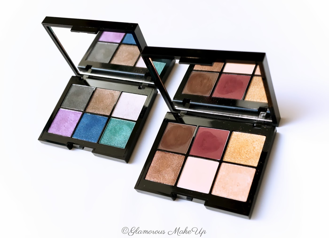 KIKO Colour Impact Eyeshadow Palettes Review & Swatches Glamorous MakeUp