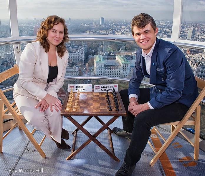 Magnus Carlsen vs Judit Polgar: World Blitz Championship! 